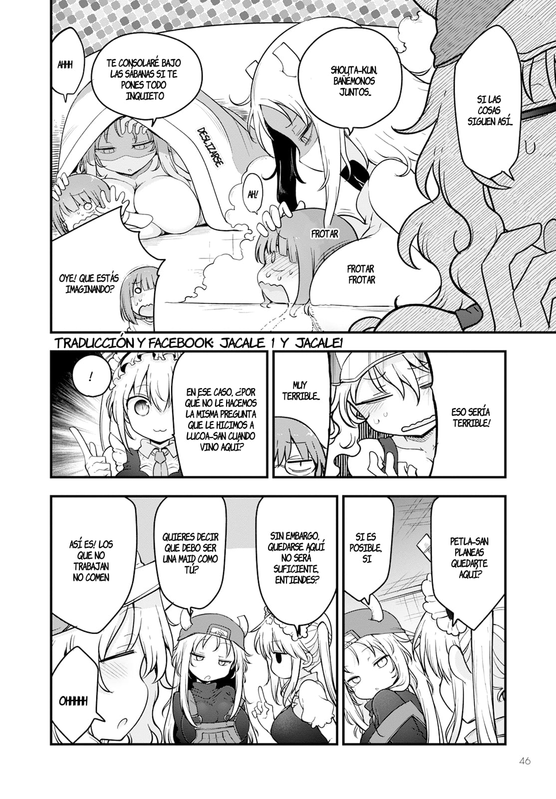 Kobayashi-san Chi no Maid Dragon Capitulo 137 página 10