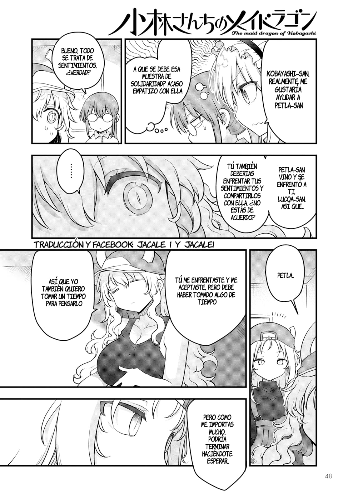 Kobayashi-san Chi no Maid Dragon Capitulo 137 página 12