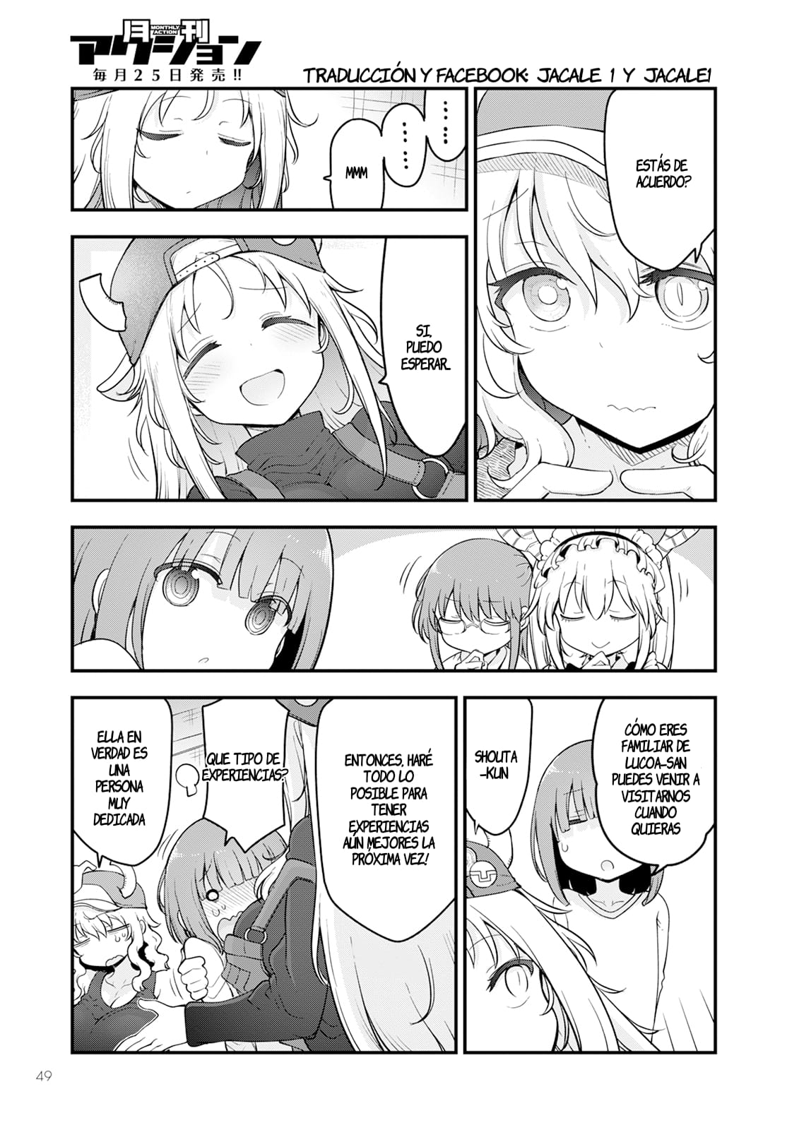 Kobayashi-san Chi no Maid Dragon Capitulo 137 página 13