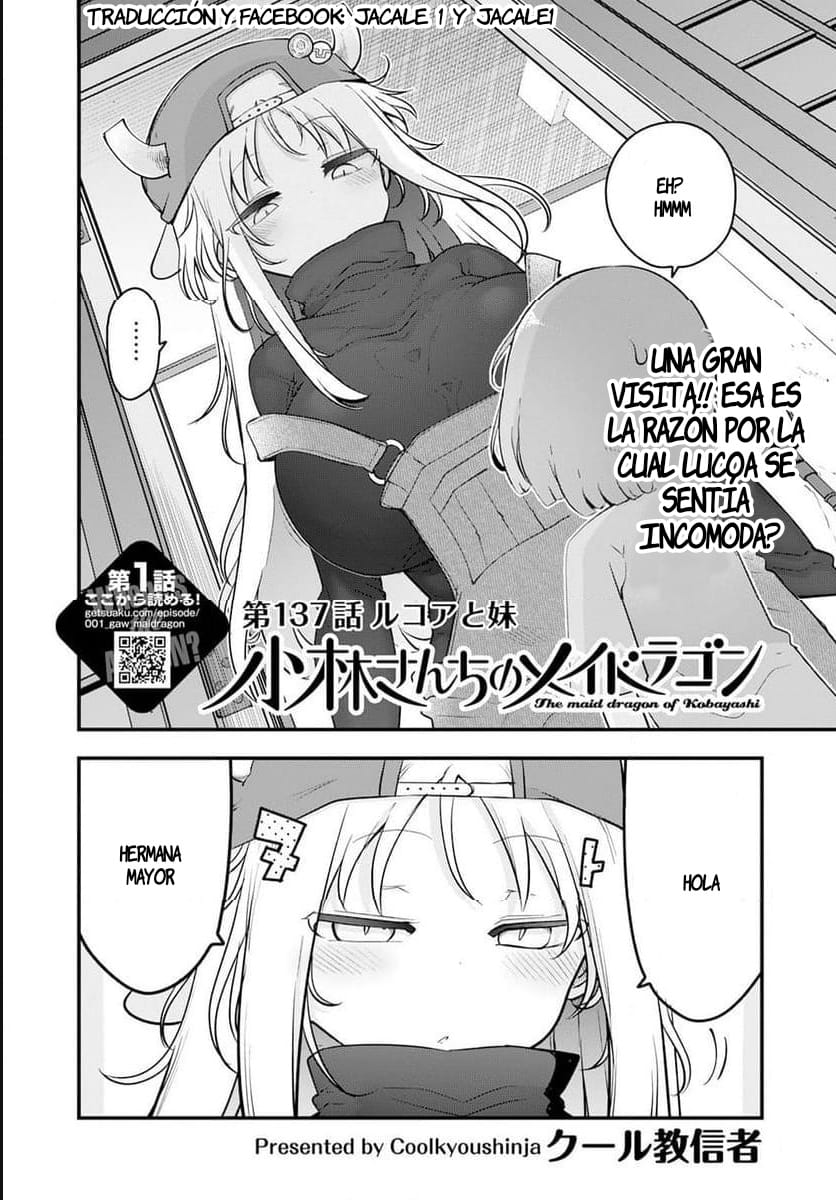 Kobayashi-san Chi no Maid Dragon Capitulo 137 página 2