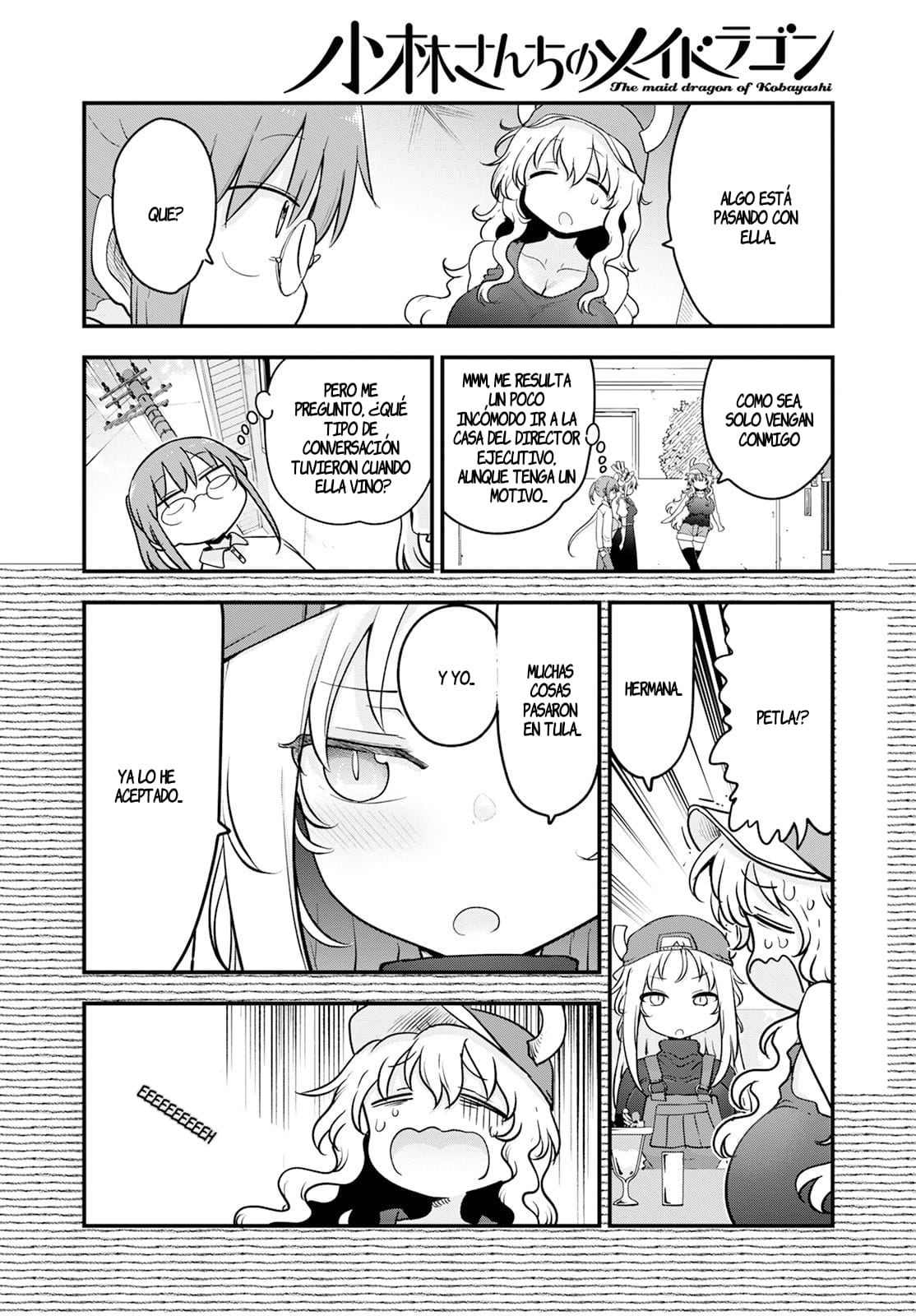 Kobayashi-san Chi no Maid Dragon Capitulo 137 página 4
