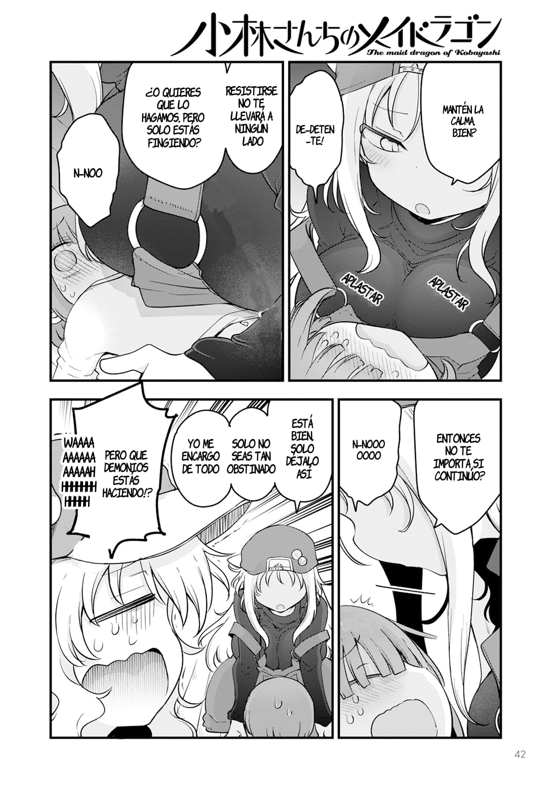 Kobayashi-san Chi no Maid Dragon Capitulo 137 página 6