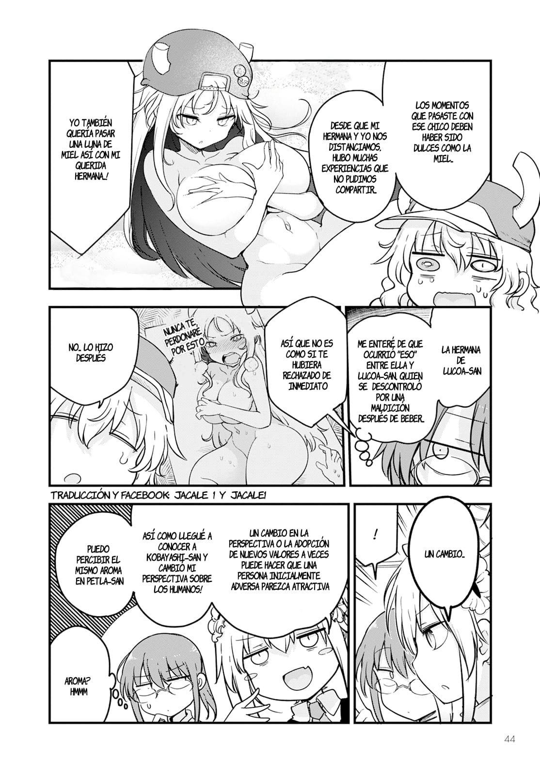 Kobayashi-san Chi no Maid Dragon Capitulo 137 página 8