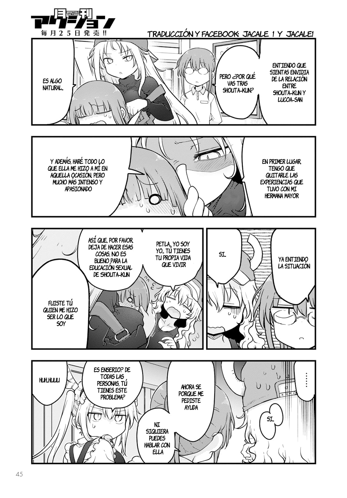 Kobayashi-san Chi no Maid Dragon Capitulo 137 página 9