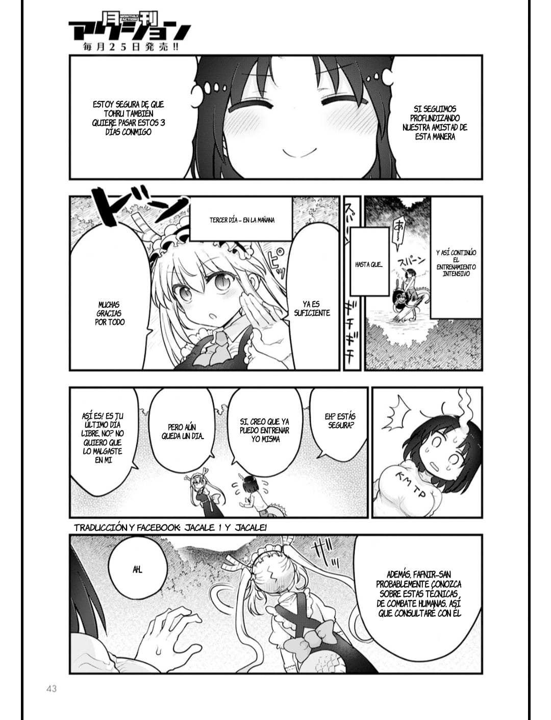 Kobayashi-san Chi no Maid Dragon Capitulo 138 página 12