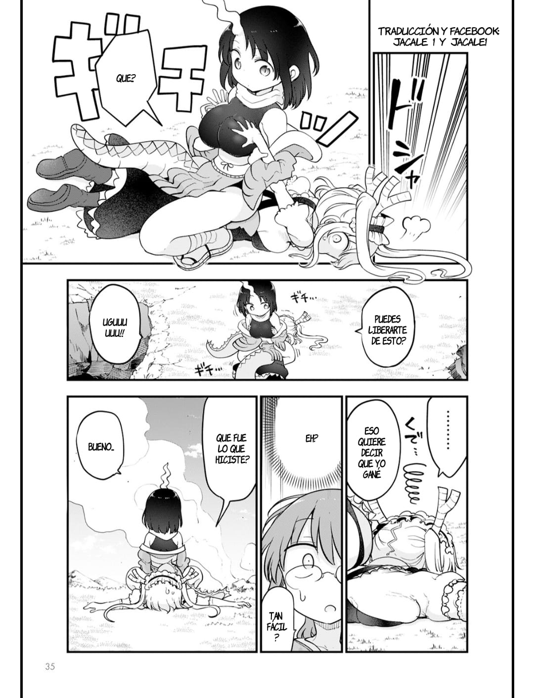 Kobayashi-san Chi no Maid Dragon Capitulo 138 página 4