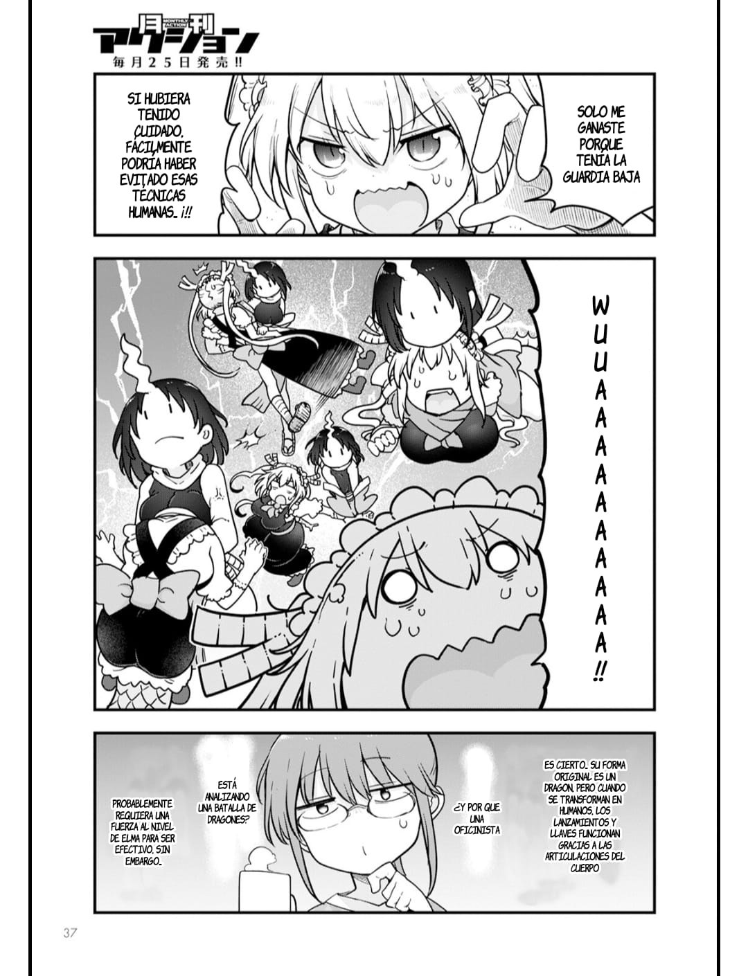Kobayashi-san Chi no Maid Dragon Capitulo 138 página 6