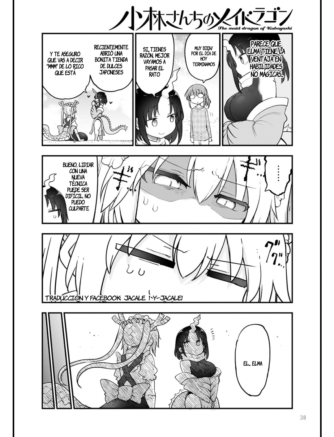 Kobayashi-san Chi no Maid Dragon Capitulo 138 página 7