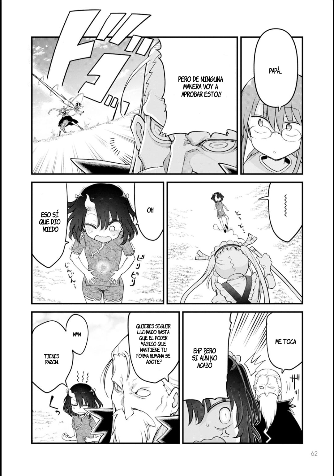 Kobayashi-san Chi no Maid Dragon Capitulo 139 página 11
