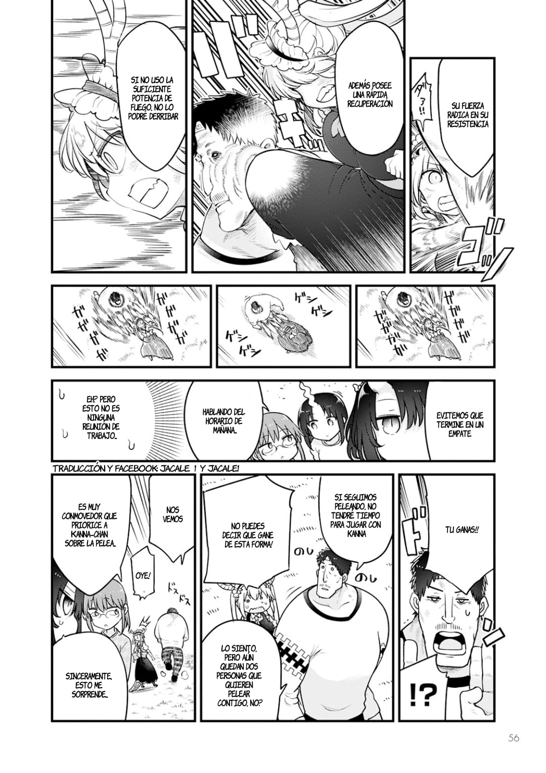 Kobayashi-san Chi no Maid Dragon Capitulo 139 página 5