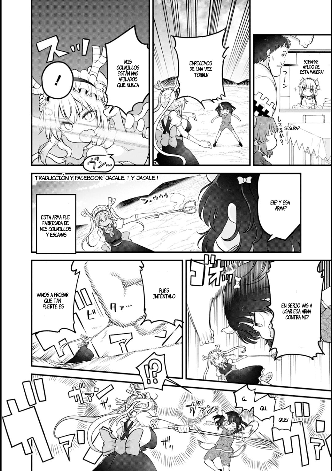 Kobayashi-san Chi no Maid Dragon Capitulo 139 página 7