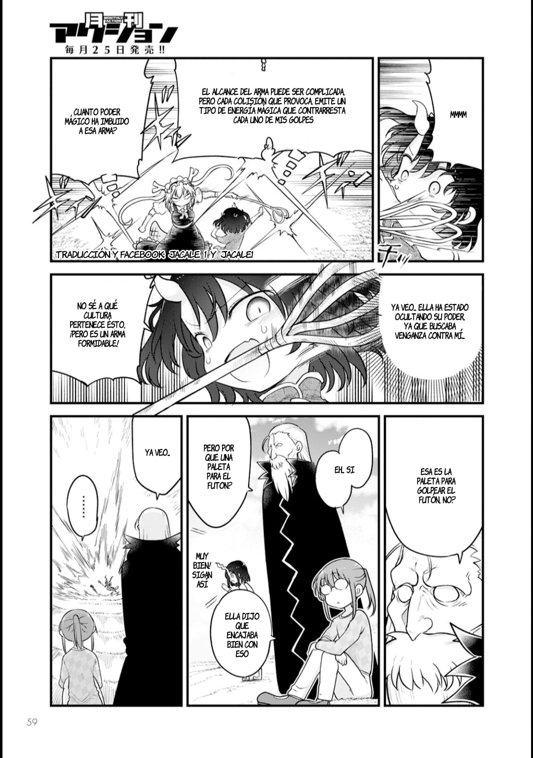 Kobayashi-san Chi no Maid Dragon Capitulo 139 página 8