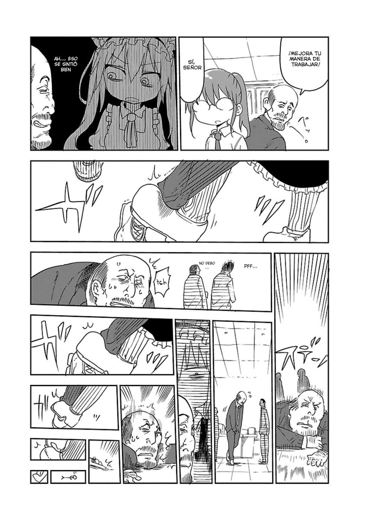 Kobayashi-san Chi no Maid Dragon Capitulo 14: Tooru y el Trabajo de Oficina página 8