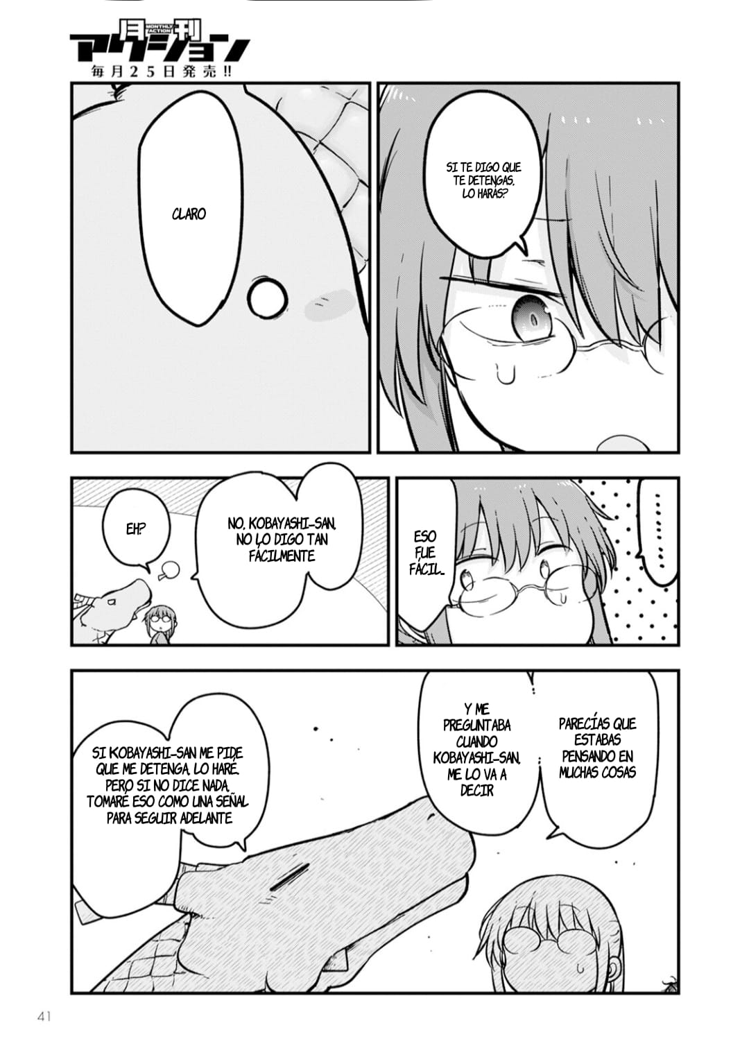 Kobayashi-san Chi no Maid Dragon Capitulo 140 página 12