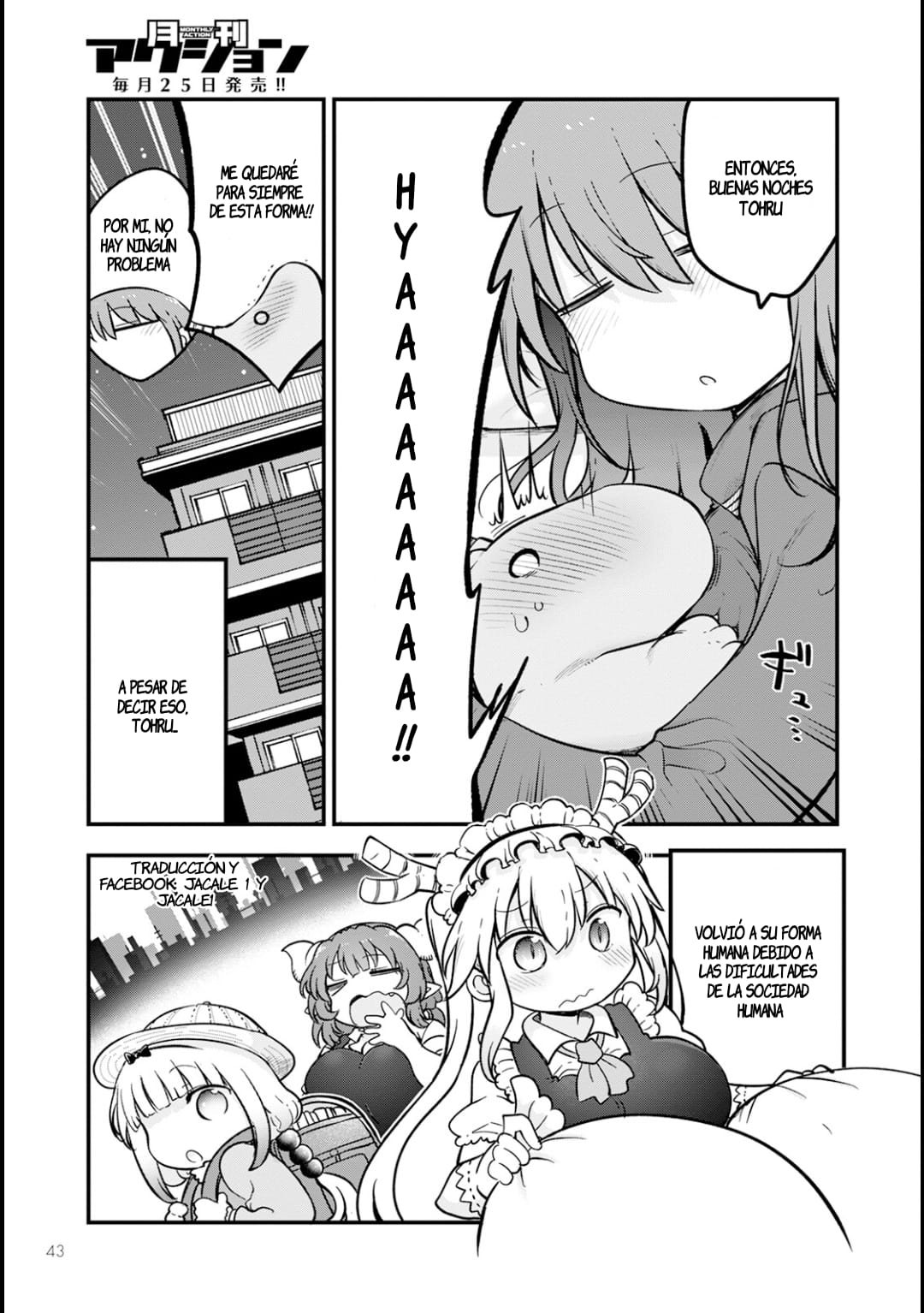 Kobayashi-san Chi no Maid Dragon Capitulo 140 página 14