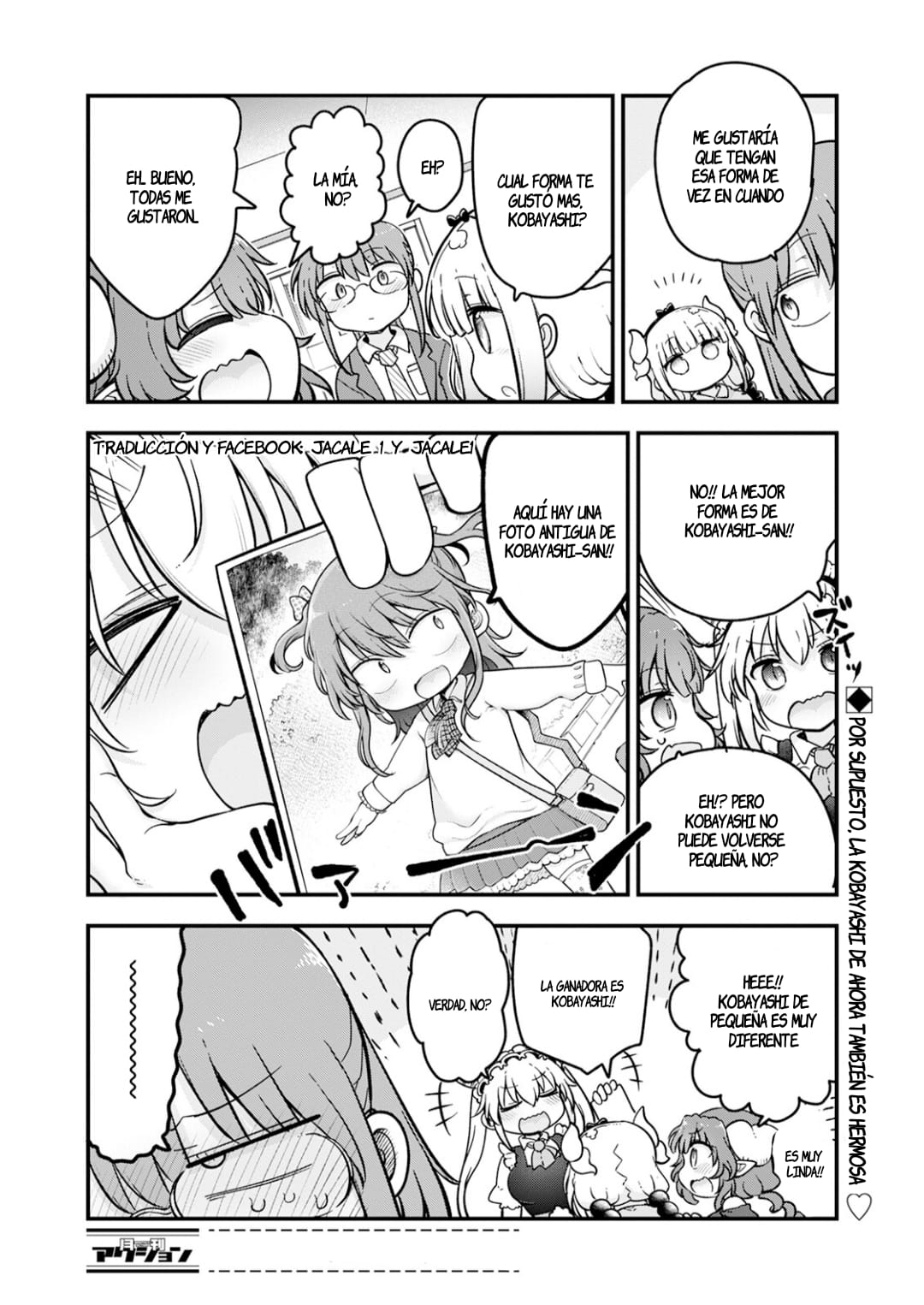 Kobayashi-san Chi no Maid Dragon Capitulo 140 página 15