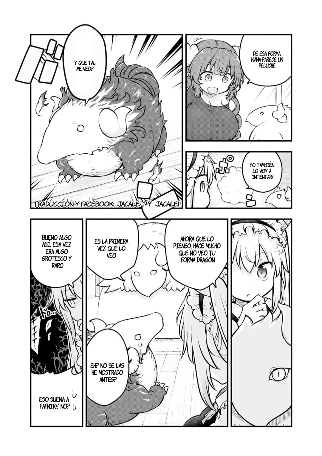 Kobayashi-san Chi no Maid Dragon Capitulo 140 página 5