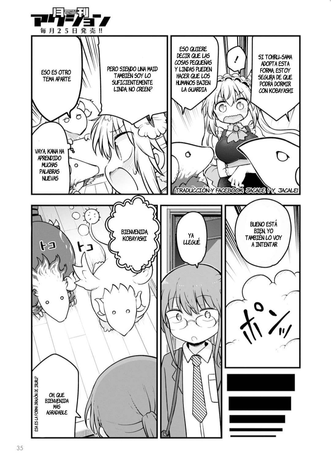 Kobayashi-san Chi no Maid Dragon Capitulo 140 página 6