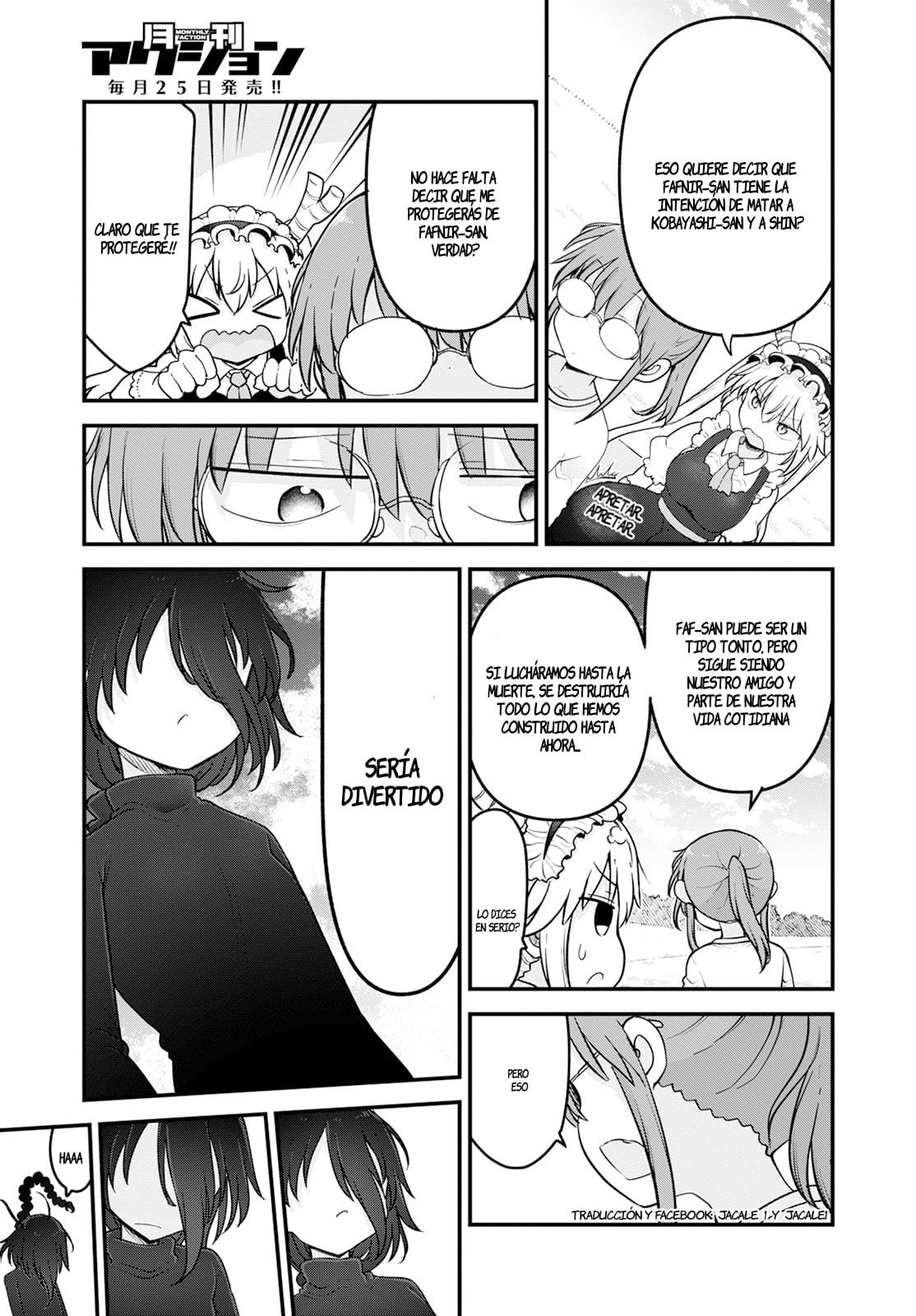 Kobayashi-san Chi no Maid Dragon Capitulo 141 página 10