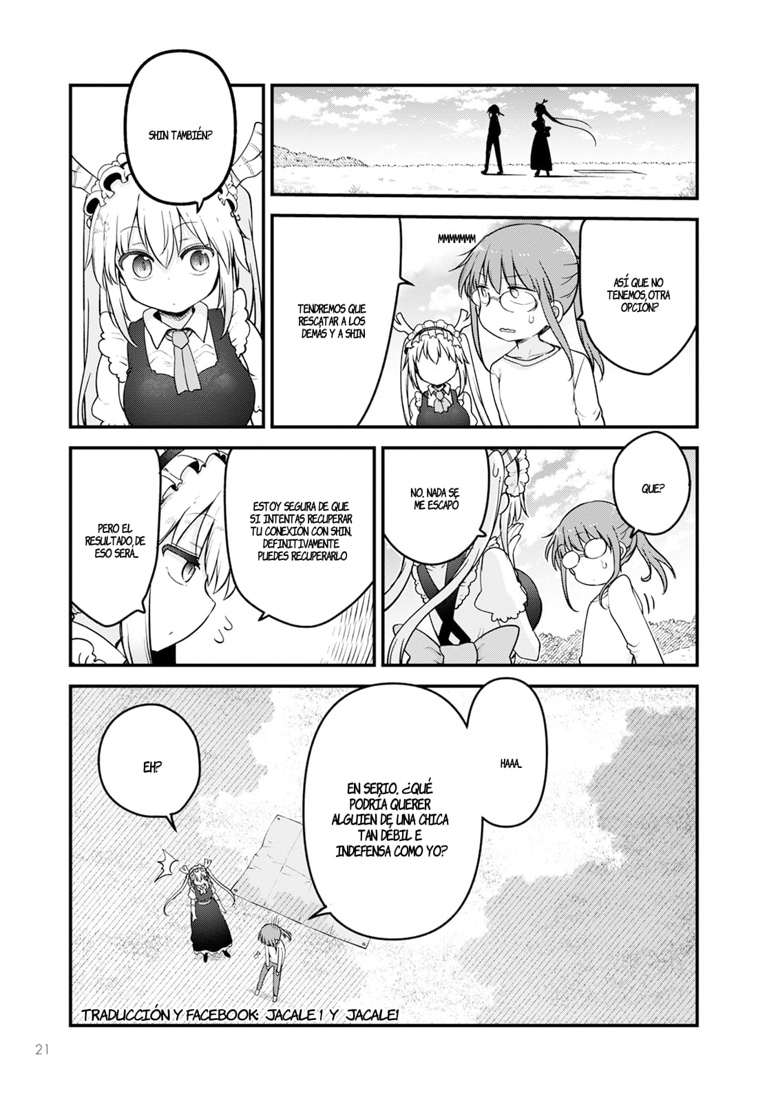 Kobayashi-san Chi no Maid Dragon Capitulo 141 página 16