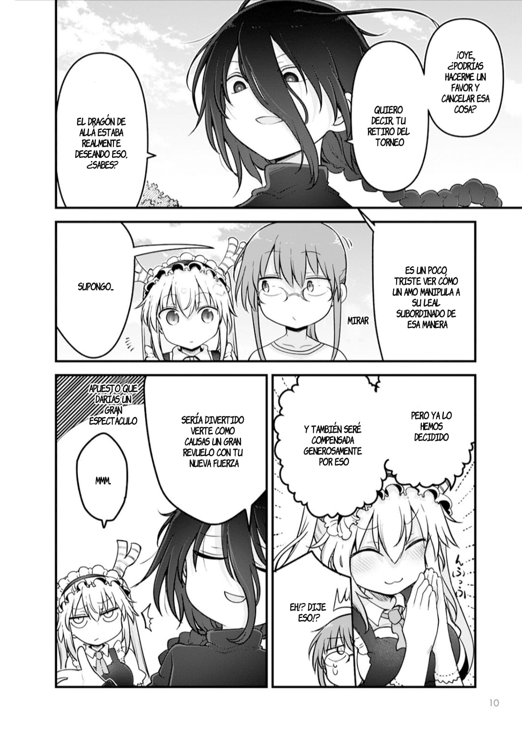 Kobayashi-san Chi no Maid Dragon Capitulo 141 página 5