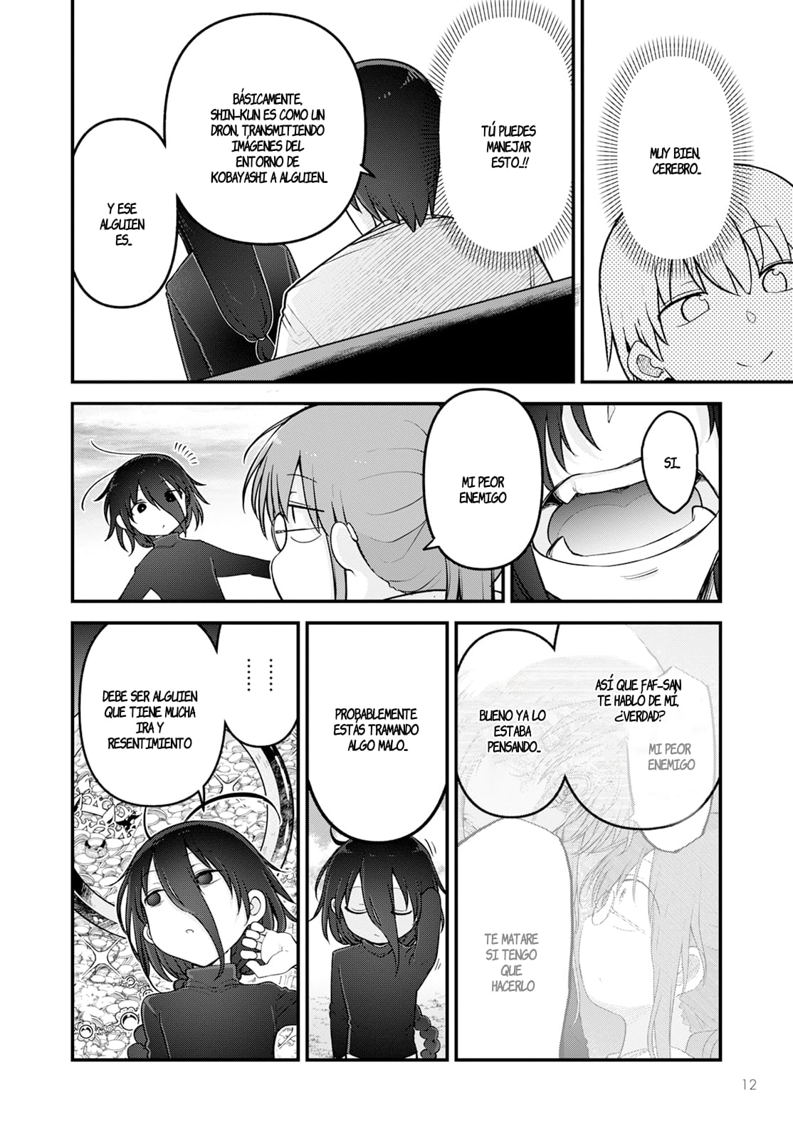 Kobayashi-san Chi no Maid Dragon Capitulo 141 página 7