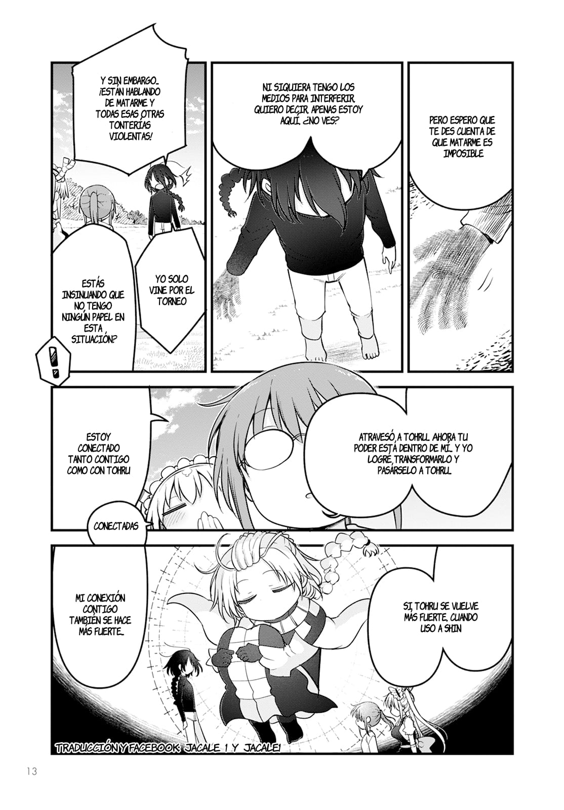 Kobayashi-san Chi no Maid Dragon Capitulo 141 página 8
