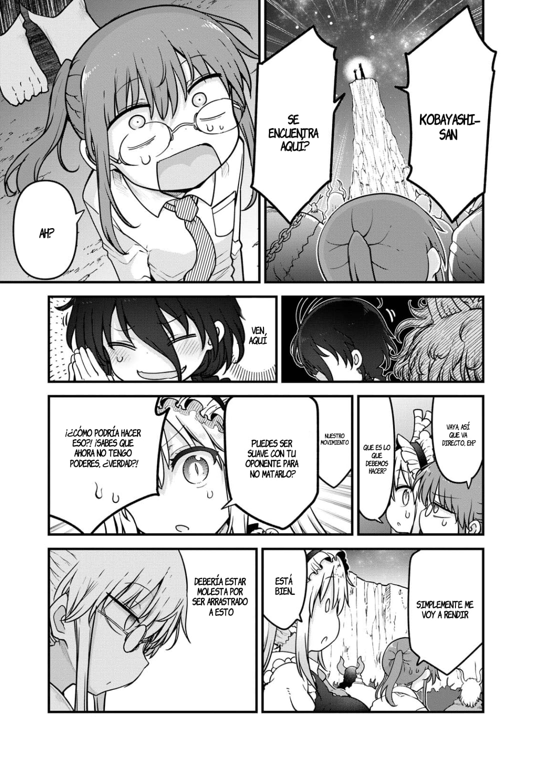 Kobayashi-san Chi no Maid Dragon Capitulo 142 página 11