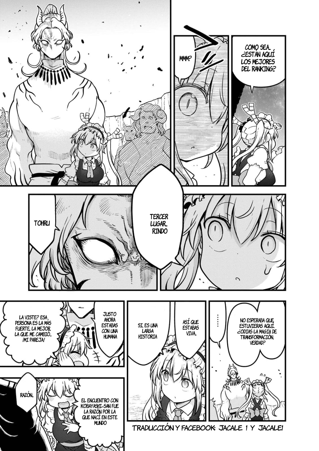 Kobayashi-san Chi no Maid Dragon Capitulo 142 página 13