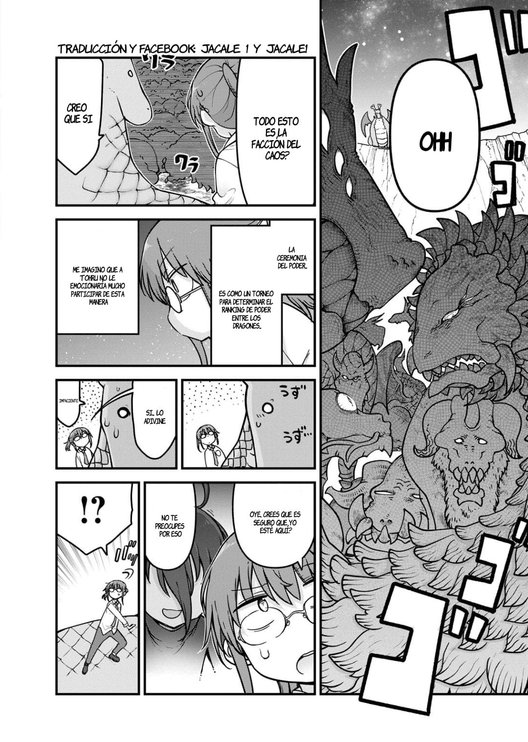 Kobayashi-san Chi no Maid Dragon Capitulo 142 página 4
