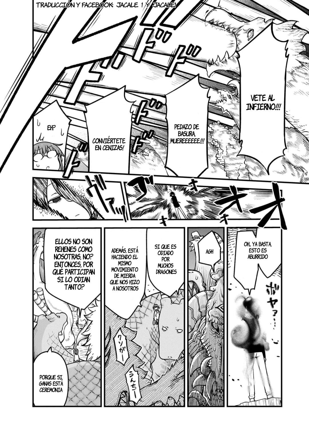 Kobayashi-san Chi no Maid Dragon Capitulo 142 página 6