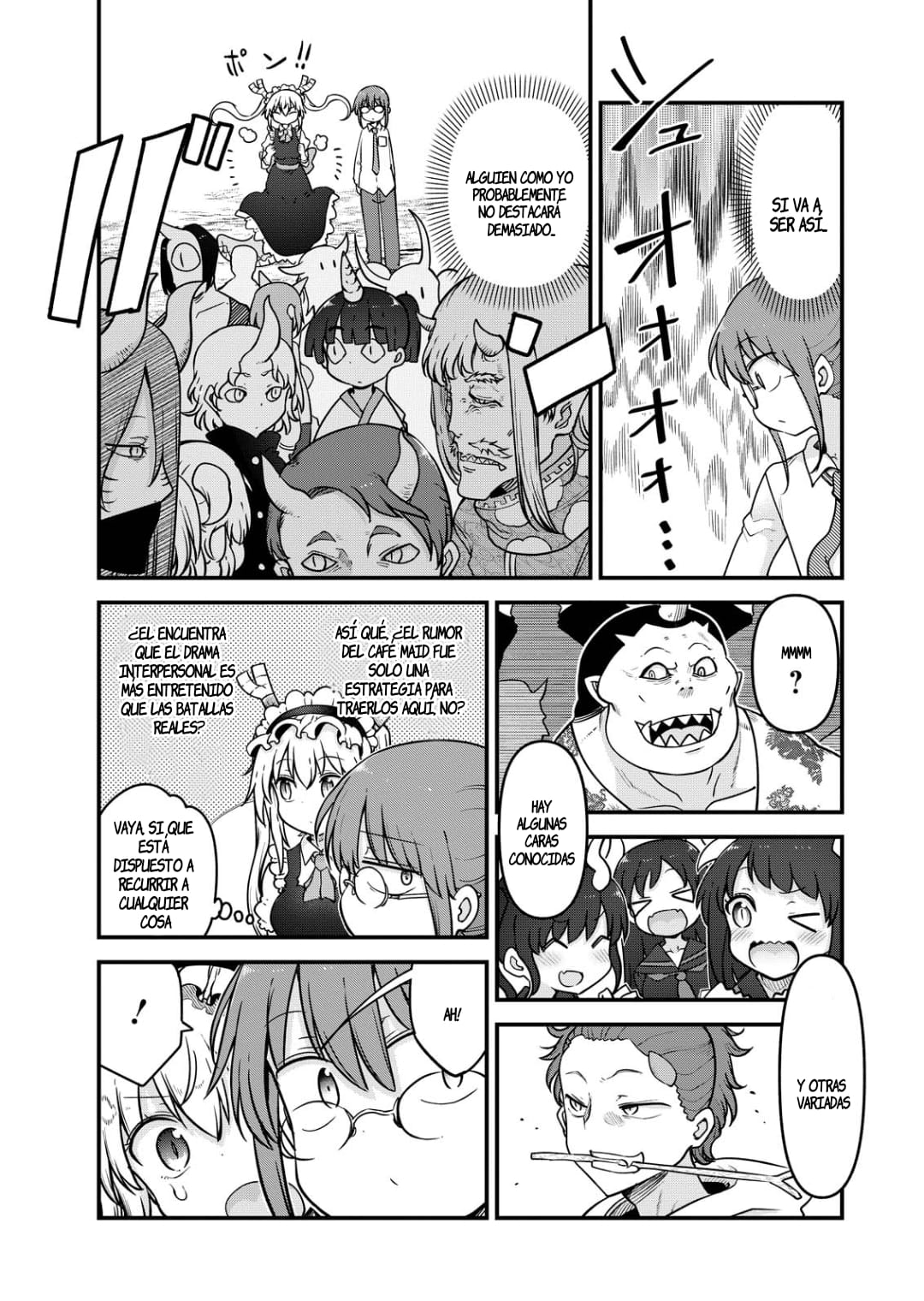 Kobayashi-san Chi no Maid Dragon Capitulo 142 página 8