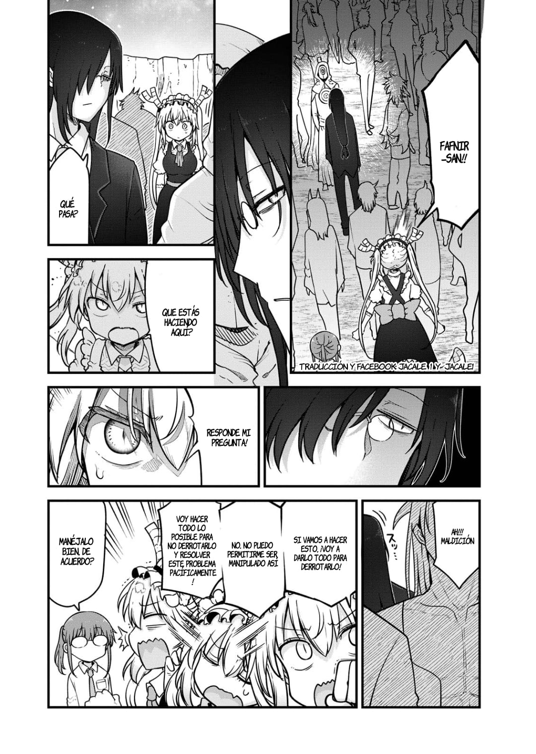 Kobayashi-san Chi no Maid Dragon Capitulo 142 página 9