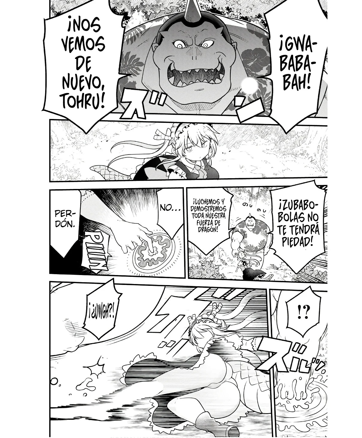 Kobayashi-san Chi no Maid Dragon Capitulo 143 página 12