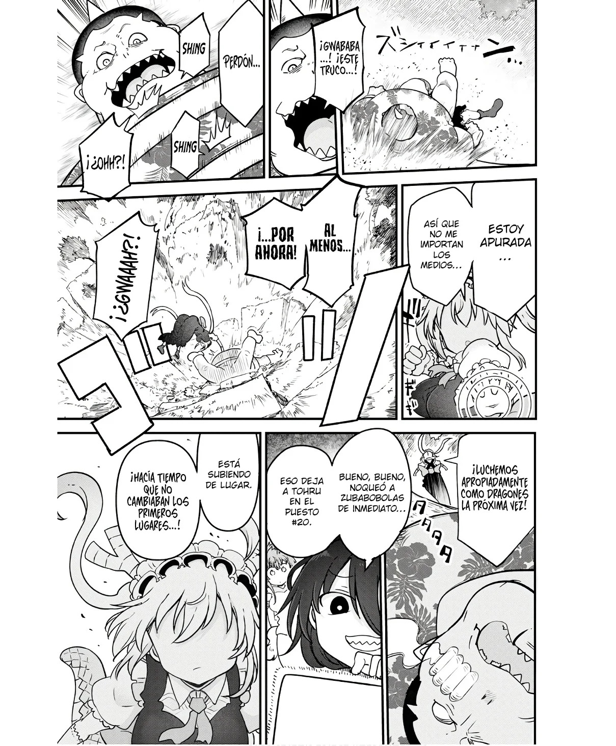 Kobayashi-san Chi no Maid Dragon Capitulo 143 página 13