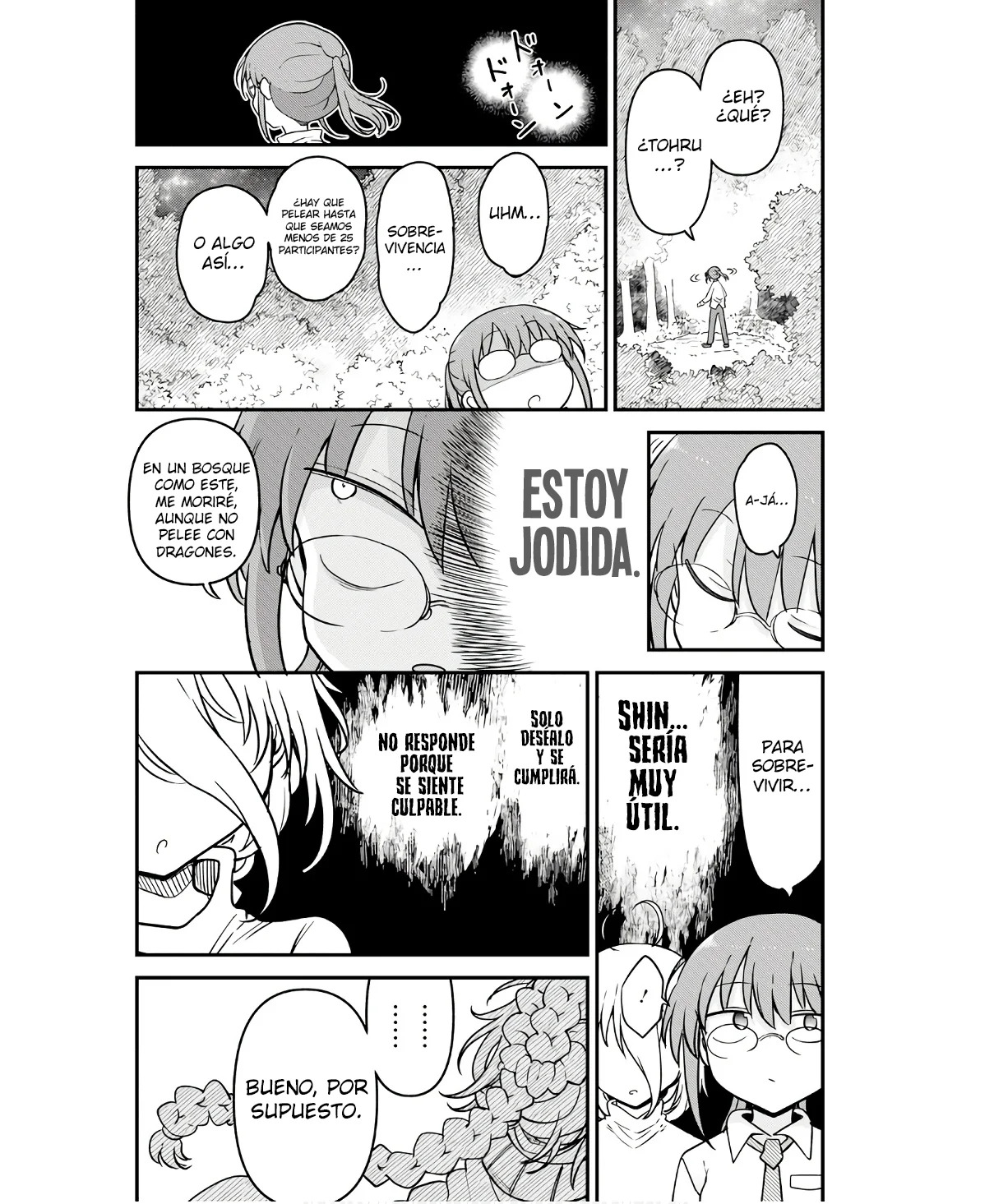Kobayashi-san Chi no Maid Dragon Capitulo 143 página 8