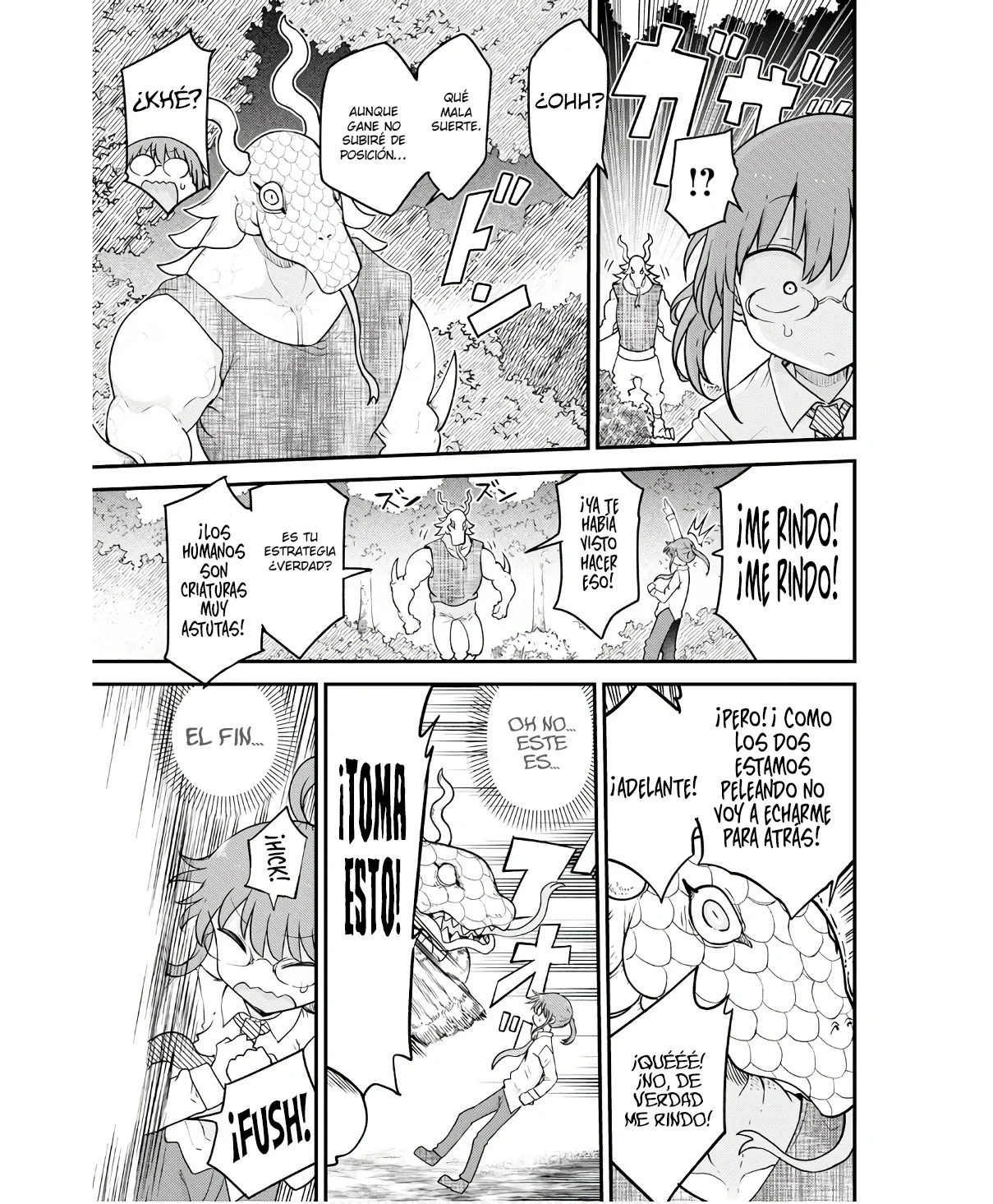 Kobayashi-san Chi no Maid Dragon Capitulo 143 página 9
