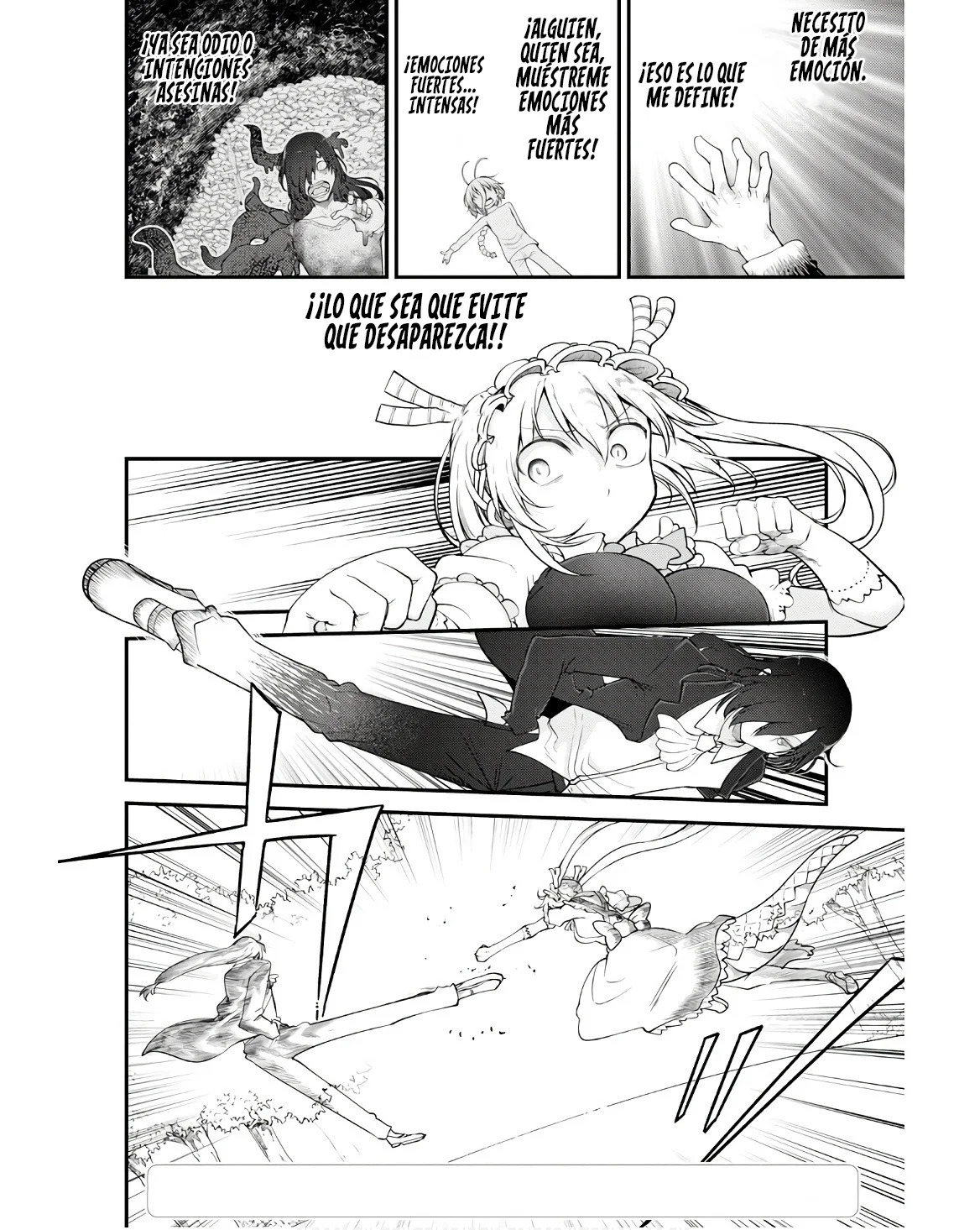 Kobayashi-san Chi no Maid Dragon Capitulo 144 página 3