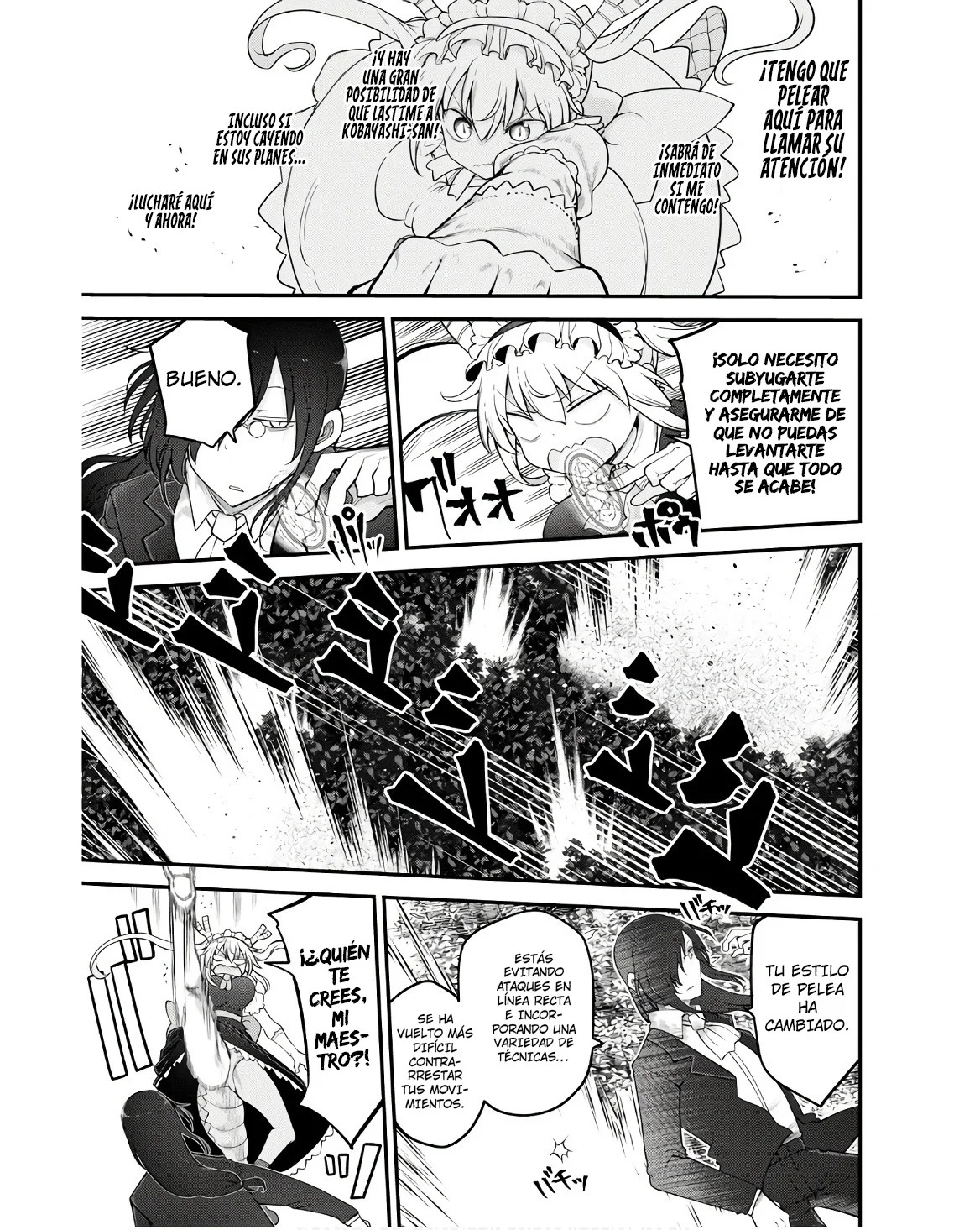 Kobayashi-san Chi no Maid Dragon Capitulo 144 página 4