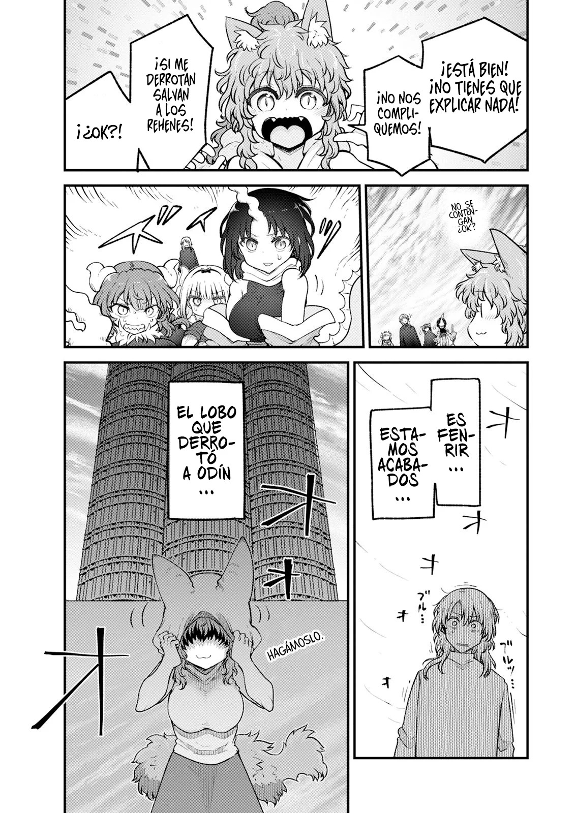 Kobayashi-san Chi no Maid Dragon Capitulo 145 página 10