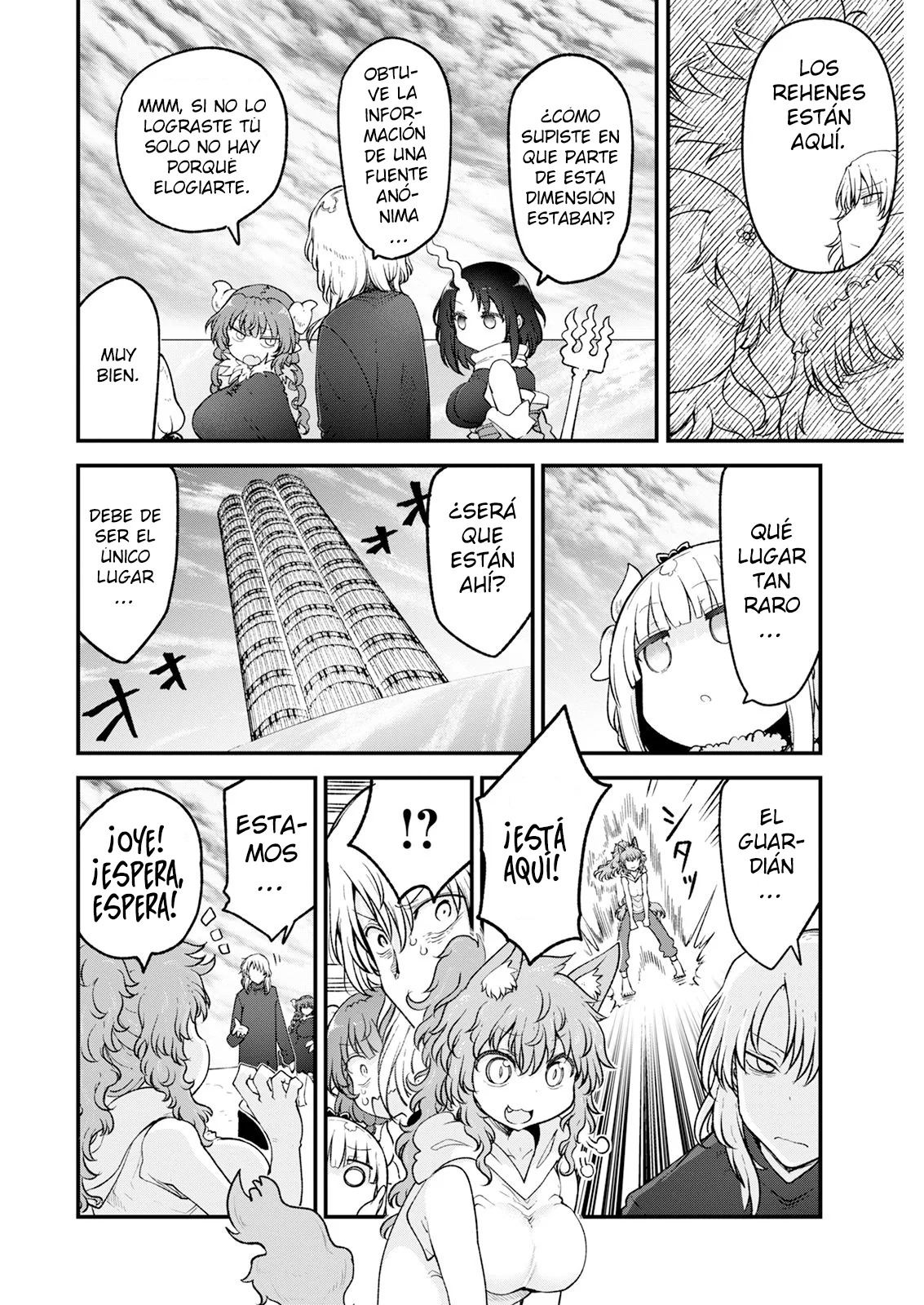 Kobayashi-san Chi no Maid Dragon Capitulo 145 página 9