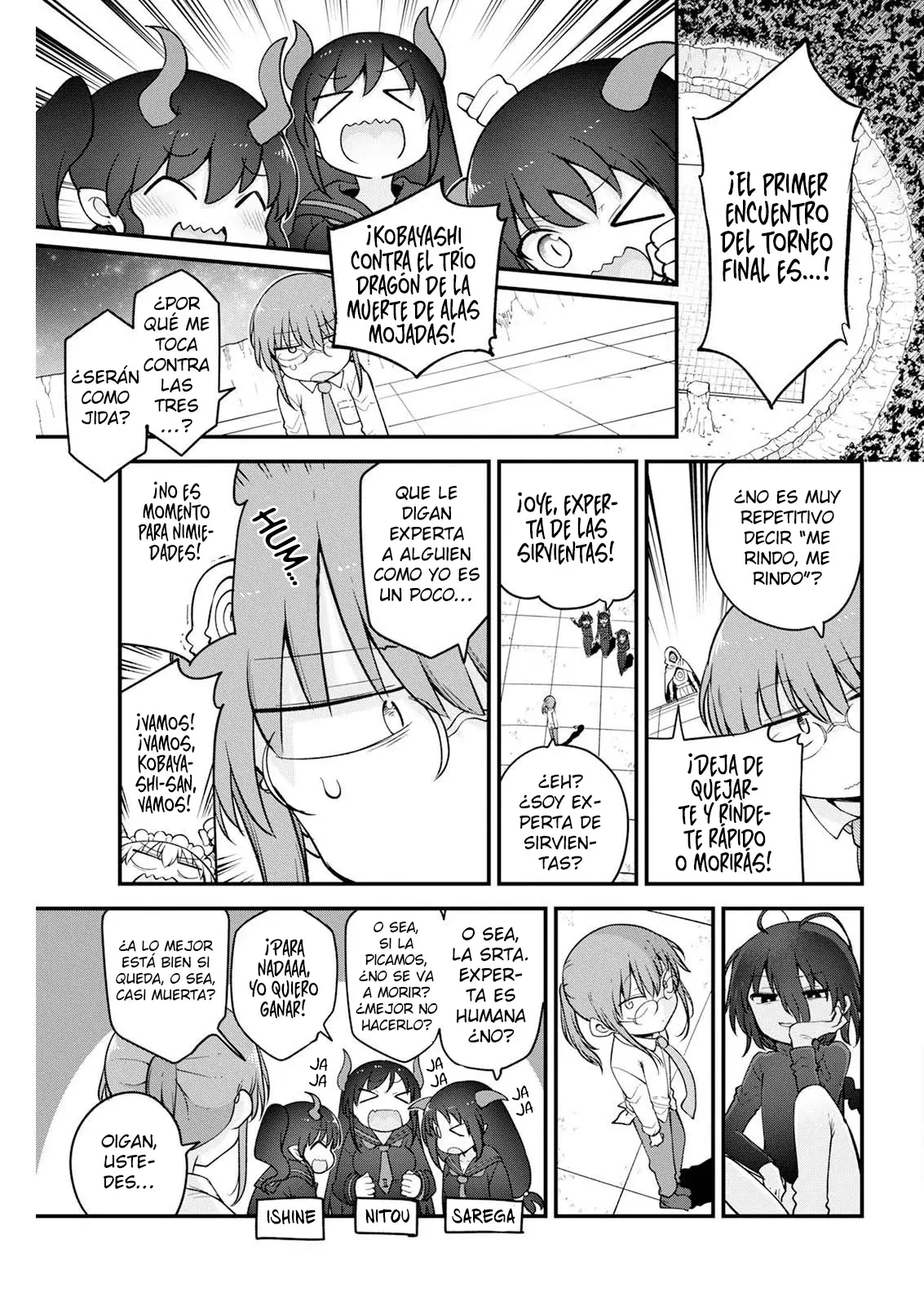 Kobayashi-san Chi no Maid Dragon Capitulo 146 página 10