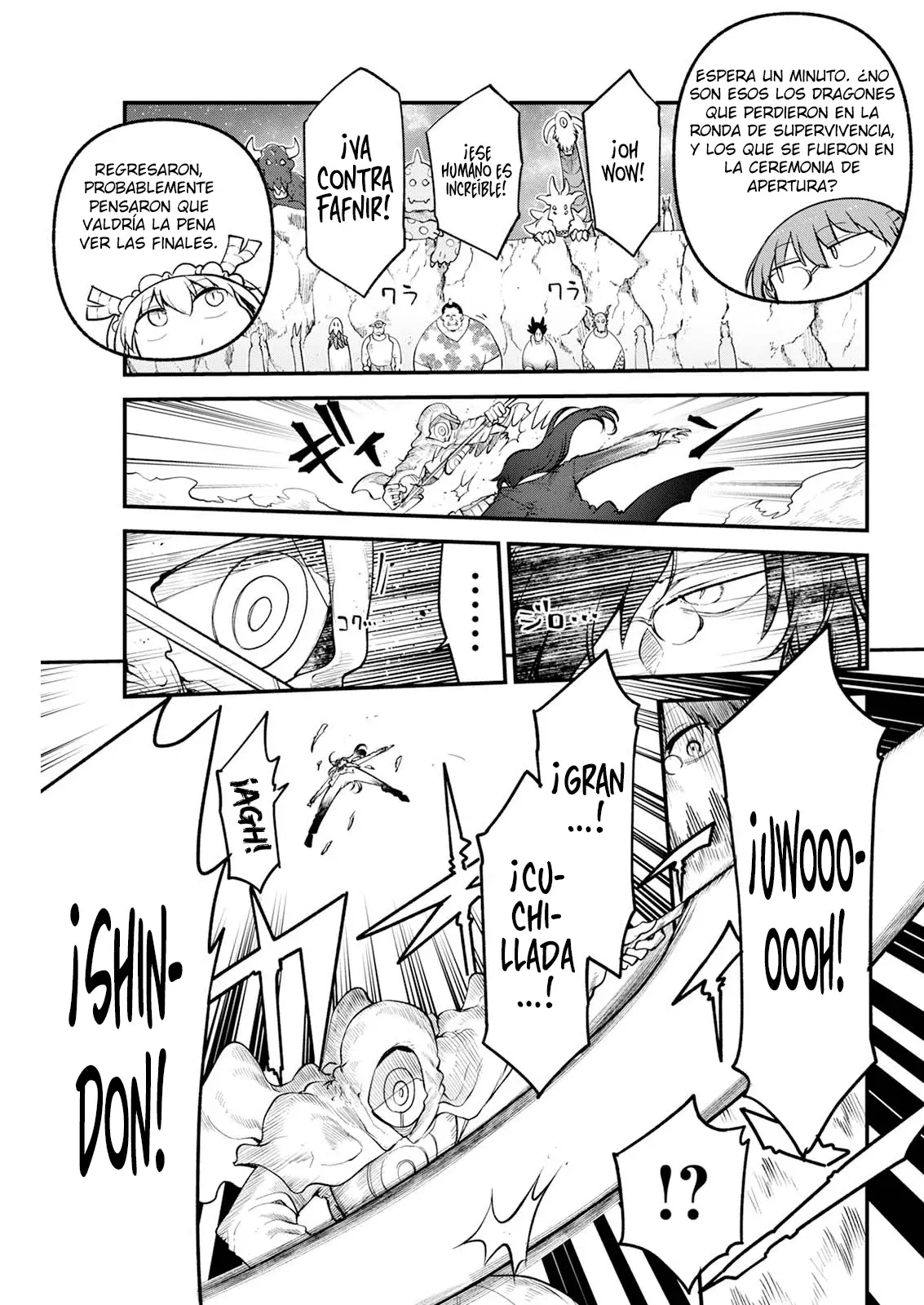 Kobayashi-san Chi no Maid Dragon Capitulo 146 página 14