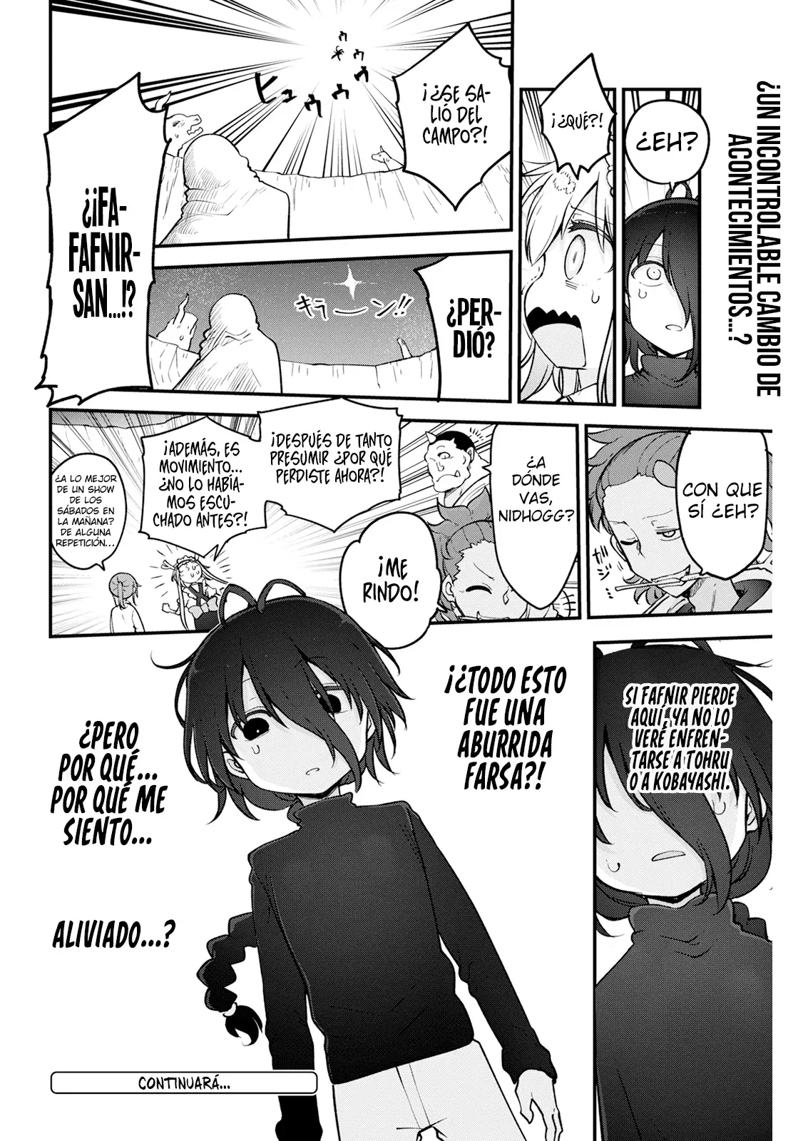 Kobayashi-san Chi no Maid Dragon Capitulo 146 página 15