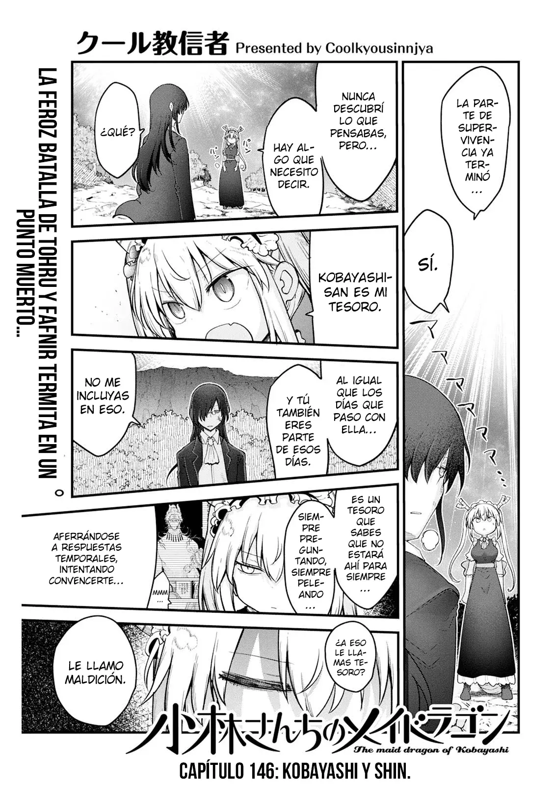 Kobayashi-san Chi no Maid Dragon Capitulo 146 página 2