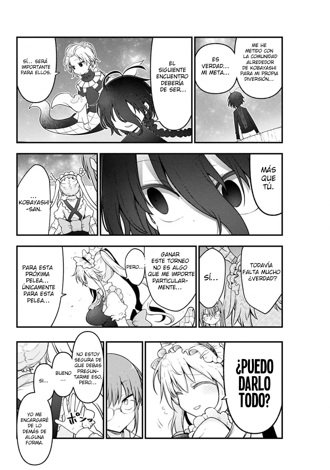Kobayashi-san Chi no Maid Dragon Capitulo 147 página 10