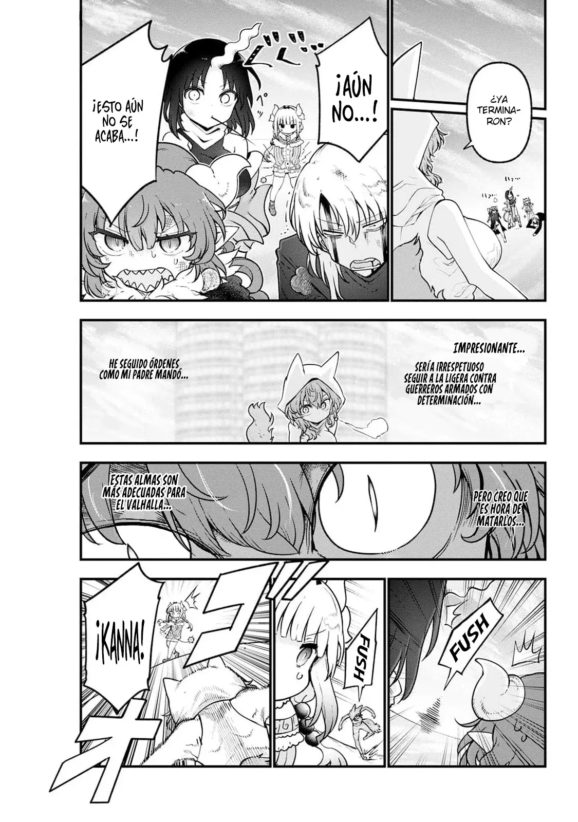 Kobayashi-san Chi no Maid Dragon Capitulo 147 página 3