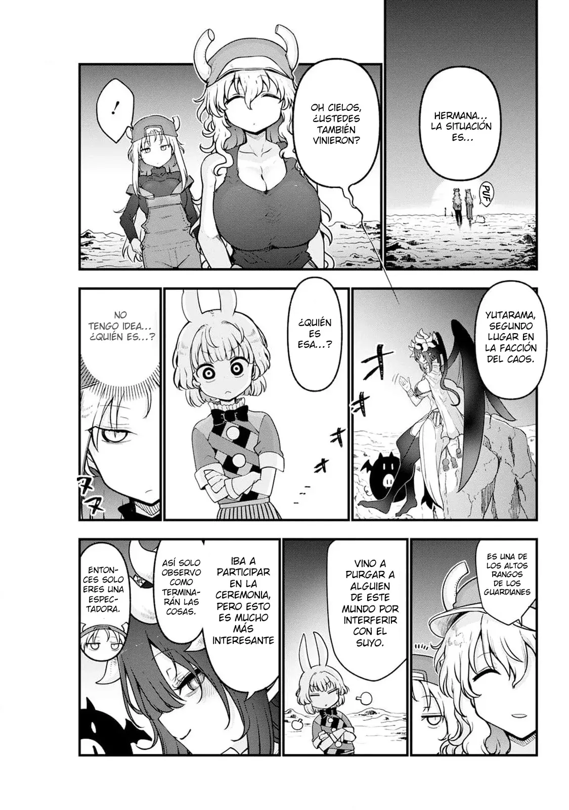 Kobayashi-san Chi no Maid Dragon Capitulo 147 página 7