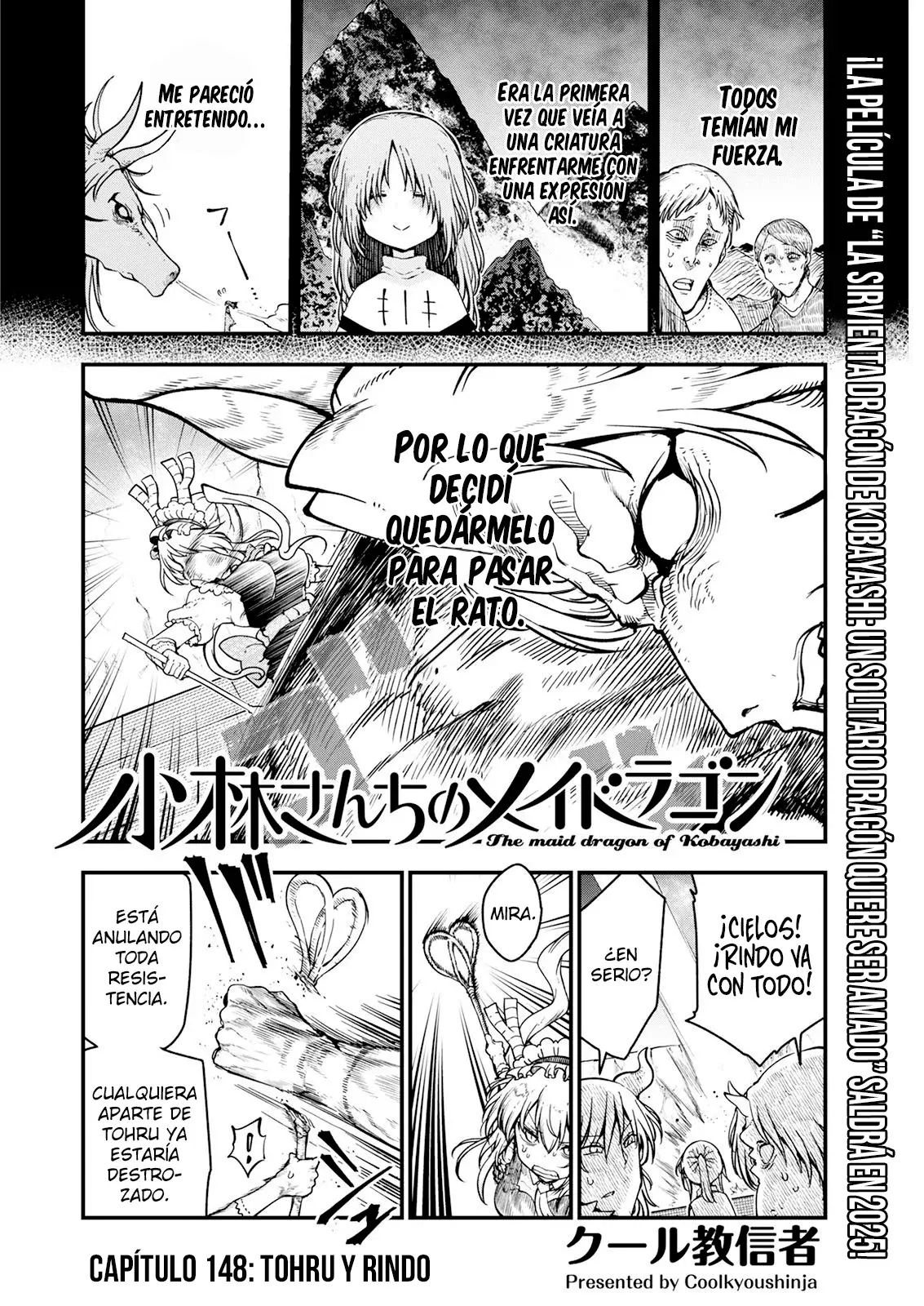 Kobayashi-san Chi no Maid Dragon Capitulo 148 página 4
