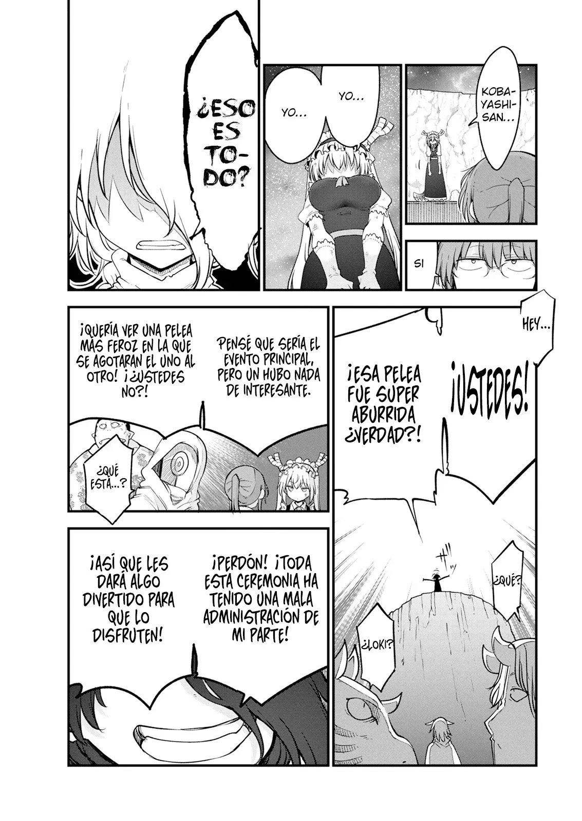 Kobayashi-san Chi no Maid Dragon Capitulo 149 página 12